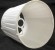 SY104092 Lussole Настольная лампа коричневая с белым тканевым плафоном, E14, 1 x 40 Вт, Ø340 мм