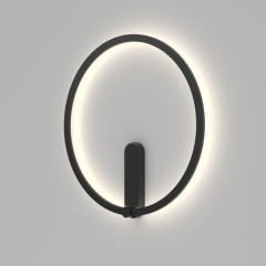 DK5035-BK Бра ROUND со светодиодом, IP20, 24W, 3000/4000/6500K, черный, алюминий DK5035-BK Бра ROUND со светодиодом, IP20, 24W, 3000/4000/6500K, черный, алюминий