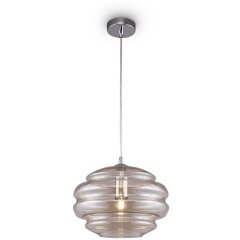 Подвесной светильник с 1 плафоном Maytoni P079PL-01CG Ruche под лампу 1xE27 60W Подвесной светильник с 1 плафоном Maytoni P079PL-01CG Ruche под лампу 1xE27 60W