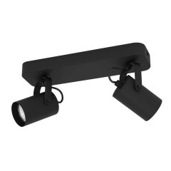 900332 SOREGO Спот настенный 2xGU10, 6Вт, 500Лм, сталь, черный 900332 SOREGO Спот настенный 2xGU10, 6Вт, 500Лм, сталь, черный