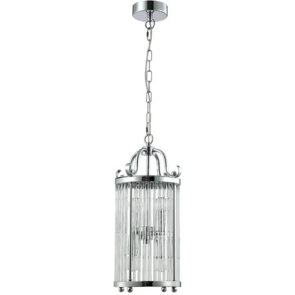 Светильник подвесной Crystal Lux TADEO SP4 D200 CHROME/TRANSPARENTE Светильник подвесной Crystal Lux TADEO SP4 D200 CHROME/TRANSPARENTE