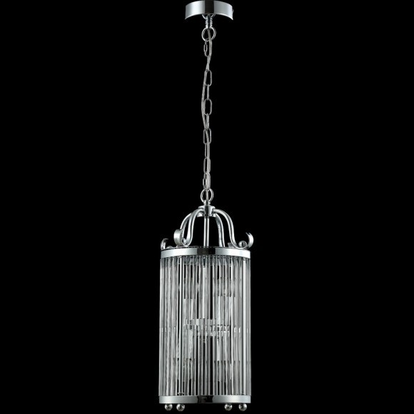 Светильник подвесной Crystal Lux TADEO SP4 D200 CHROME/TRANSPARENTE