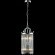 Светильник подвесной Crystal Lux TADEO SP4 D200 CHROME/TRANSPARENTE