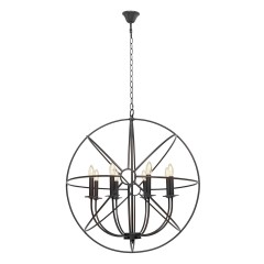 LOFT1192-8 LOFT IT FOUCAULTS ORB подвесная люстра на 8 ламп E14, металлическое коричневое основание, Ø800 мм, IP20, 220 В LOFT1192-8 LOFT IT FOUCAULTS ORB подвесная люстра на 8 ламп E14, металлическое коричневое основание, Ø800 мм, IP20, 220 В