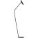 900909 Торшер ALMUDAINA, 1X5W(LED), 480lm, H1570, сталь, черный