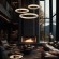 10407/600 Loft It OSLO Подвесной светильник, бронзовое и белое основание из металла и испанского алебастра, LED 45 Вт, 3000 К, IP20