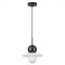 5014/1D MODERN ODL23 295 черный/белый/белый матовый металл/стекло Подвес G9 LED 5W HATTY