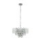 39626 EGLO CALMEILLES 1 Подвесная люстра с 10 лампами E14, 250Вт, хрусталь, хромированный, модерн