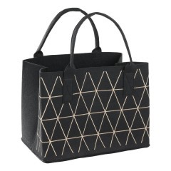 426523 Сумка женская TOMISATO, L400, B260, H300, 100 % полиэстер, черный, золотой 426523 Сумка женская TOMISATO, L400, B260, H300, 100 % полиэстер, черный, золотой