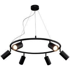 Светильник подвесной Crystal Lux CLT 015C6 D600 BL Светильник подвесной Crystal Lux CLT 015C6 D600 BL