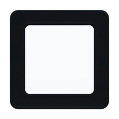 99187 Светодиодный встраиваемый светильник FUEVA 5, 5,5W (LED), 117х117, ET26, 700lm, 4000K, сталь, черный 99187 Светодиодный встраиваемый светильник FUEVA 5, 5,5W (LED), 117х117, ET26, 700lm, 4000K, сталь, черный