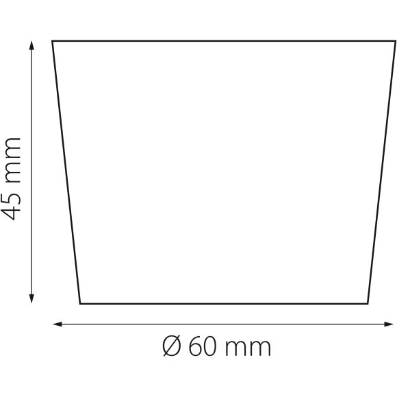 База для подвода питания накладная (блок питания отдельно) Nove Lightstar 508137
