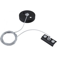 Подвес 1шт для накладных однофазных шинопроводов Maytoni TRA001CW-11B Подвес 1шт для накладных однофазных шинопроводов Maytoni TRA001CW-11B