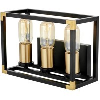 Бра  LDW 1140-3 BK+MD