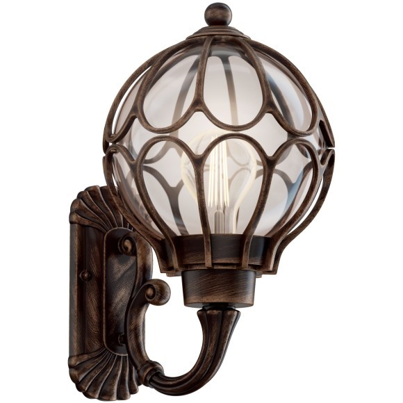 Настенный фонарь уличный Via O024WL-01G IP65 Настенный фонарь уличный Via O024WL-01G IP65