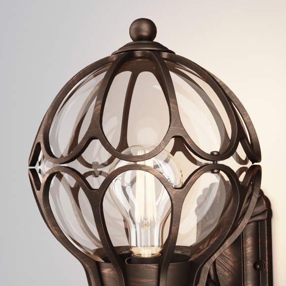 Настенный фонарь уличный Via O024WL-01G IP65 Настенный фонарь уличный Via O024WL-01G IP65