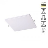 Встраиваемый светильник Novotech 358151 MON светодиодный LED 24W