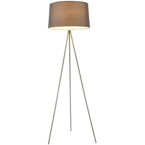 Торшер с абажуром Freya FR5152-FL-01-GR Bonita под лампу 1xE27 40W