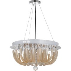 Хрустальная потолочная люстра Lumina Deco Tristar LDC 9798-450 Хрустальная потолочная люстра Lumina Deco Tristar LDC 9798-450