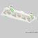 Светильник встроенный Crystal Lux CLT 069C3 WH 1400/295