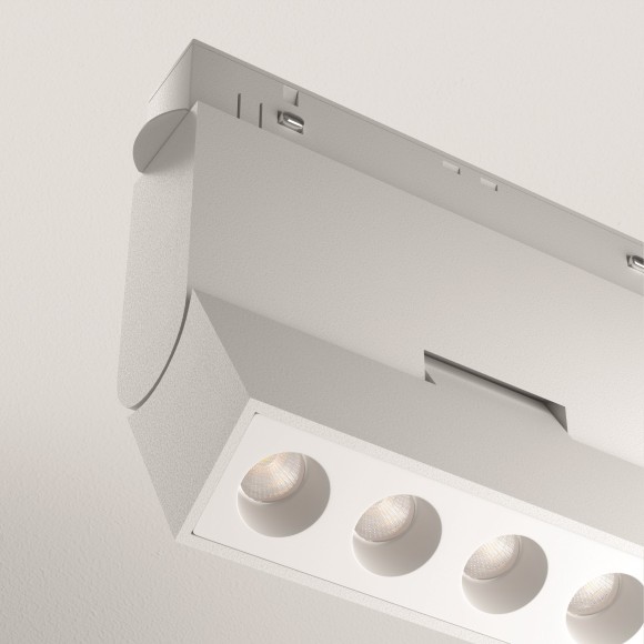 TR033-4-12WTW-DD-W Трековый магнитный SMART (App, DALI, Алиса) светодиодный светильник Maytoni Exility CRI90+ 2700-6000К 850Лм 36° 12Вт