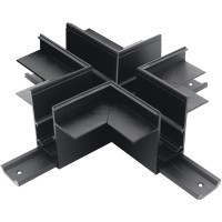 Соединитель Х-образный для шинопроводов в ГКЛ 12.5мм  (509227P и 509237P) Uno Pro Lightstar 509287P