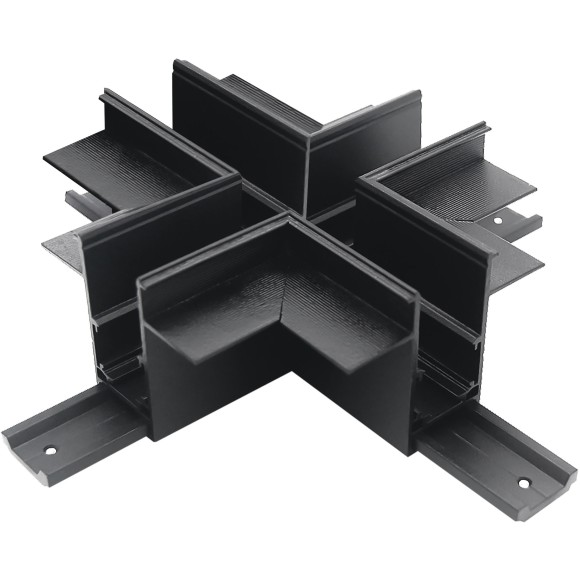 Соединитель Х-образный для шинопроводов в ГКЛ 12.5мм  (509227P и 509237P) Uno Pro Lightstar 509287P