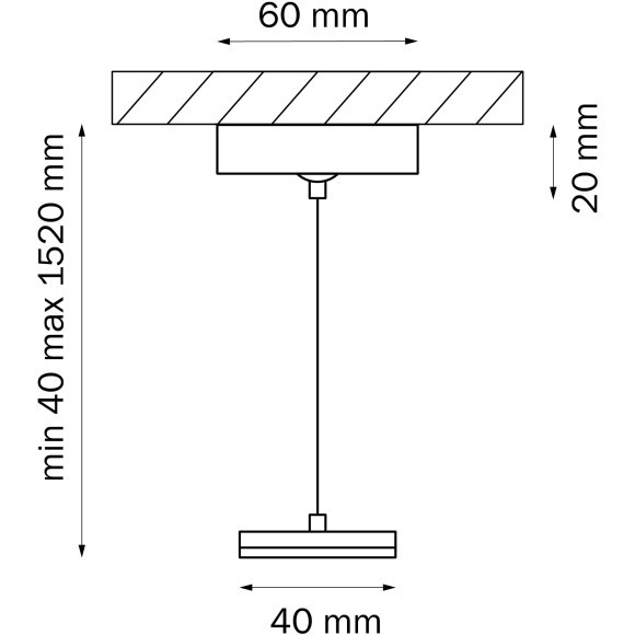 Подвес трековый 1шт 150см черный для накл. шинопроводов TETA PRO 220V Lightstar 505177 Подвес трековый 1шт 150см черный для накл. шинопроводов TETA PRO 220V Lightstar 505177