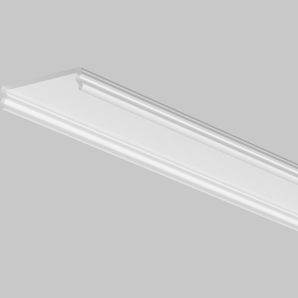 TRAMN034DC-2W Рассеиватель для низкпрофильного накладного шинопровода 2 метра Maytoni Technical