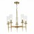 SL1159.303.05 Люстра подвесная ST-Luce Латунь/Латунь, Прозрачный E14 5*60W ACAZIO