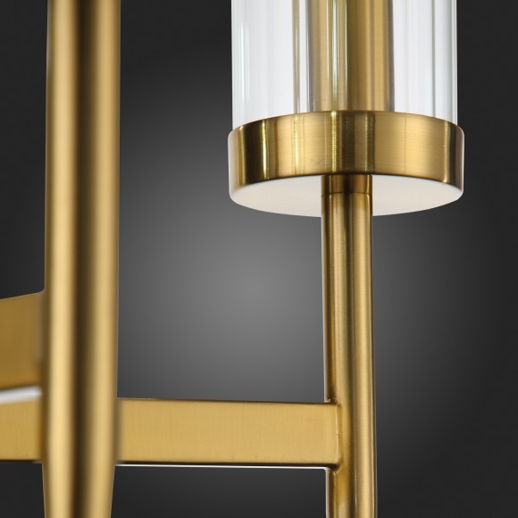 SL1159.303.05 Люстра подвесная ST-Luce Латунь/Латунь, Прозрачный E14 5*60W ACAZIO