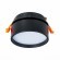 ST651.448.14 Встраиваемый поворотный светильник Черный LED 1*14W 4000K 1 100Lm Ra90 120° IP20 D105x Встраиваемые светильники