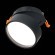 ST651.448.14 Встраиваемый поворотный светильник Черный LED 1*14W 4000K 1 100Lm Ra90 120° IP20 D105x Встраиваемые светильники