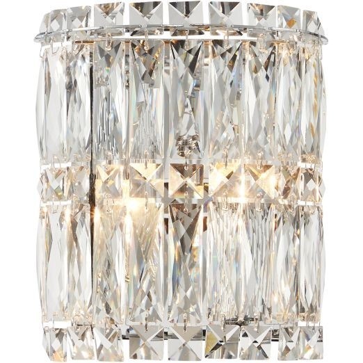Светильник настенный хрустальный 2174/09/02W Stilfort, серия Admire