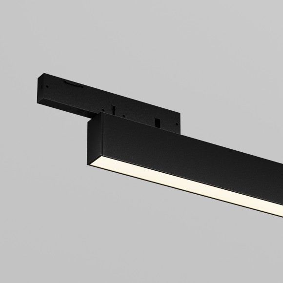 TR192-1-21W3K-B Ультратонкий трековый диммируемый по TRIAC 0/1-10V магнитный светодиодный светильник Maytoni Levity CRI90+ 3000К 800Лм 100° 21Вт TR192-1-21W3K-B Ультратонкий трековый диммируемый по TRIAC 0/1-10V магнитный светодиодный светильник Maytoni Levity CRI90+ 3000К 800Лм 100° 21Вт