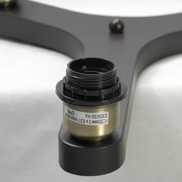 Люстра потолочная Lussole GRLSP-9534 OPELIKA IP21 под лампы 3xE27 30W Люстра потолочная Lussole GRLSP-9534 OPELIKA IP21 под лампы 3xE27 30W