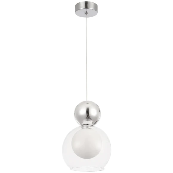 Светильник подвесной Crystal Lux MURCIA SP1.2 CHROME
