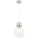 Светильник подвесной Crystal Lux MURCIA SP1.2 CHROME