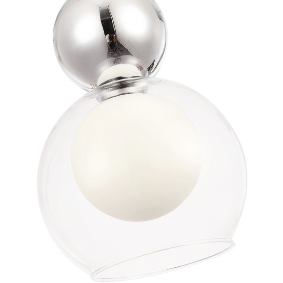 Светильник подвесной Crystal Lux MURCIA SP1.2 CHROME Светильник подвесной Crystal Lux MURCIA SP1.2 CHROME