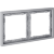 Рамка пластиковая VOLTUM S70 на 2 поста, (серый)