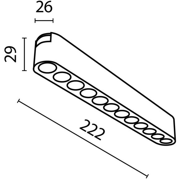 TR082-1-12W3K-M-W Трековый магнитный светодиодный светильник Maytoni Radity 48V CRI90+ 3000К 1300Лм 36° 12Вт TR082-1-12W3K-M-W Трековый магнитный светодиодный светильник Maytoni Radity 48V CRI90+ 3000К 1300Лм 36° 12Вт