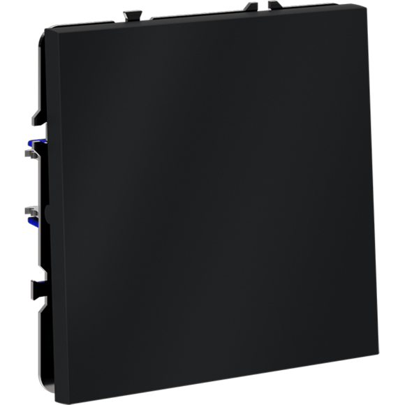 Перекрестный переключатель встраиваемый VOLTUM S70 одноклавишный 10А, (графит)