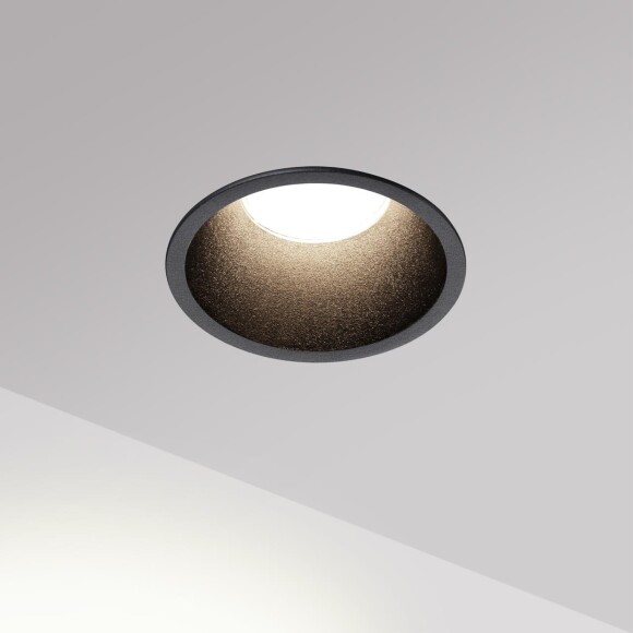 359866 WIR NT26 000 черный Светильник встраиваемый с переключателем цв. температуры IP20 LED 12W 100-265V 3000К/4000К/6000К BRILLO