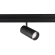 Crystal Lux CLT 0.33 003 12W BL 3CCT-SMART 1409/375 Черный магнитный трековый спот с CCT переключаемой цветовой температурой или SMART управлением (при исп. драйвера CLT 0.203 08/09 SMART), 12Вт 1020Лм 3000,4000,6000К 24° CRI90 48V