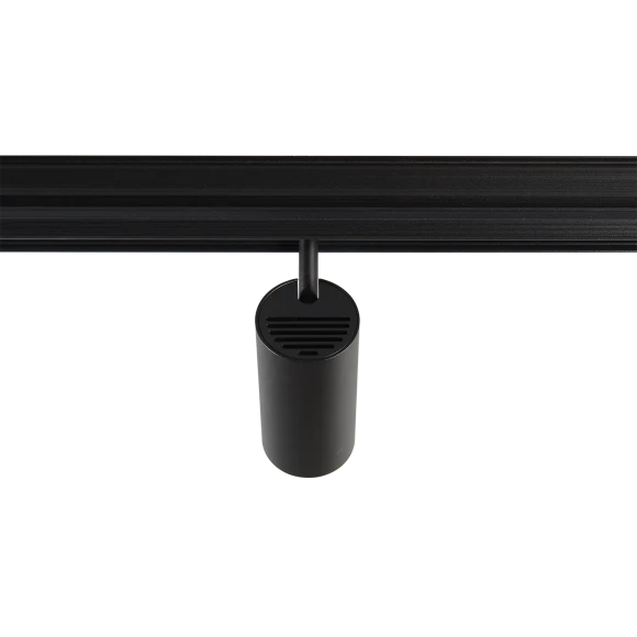 Crystal Lux CLT 0.33 003 12W BL 3CCT-SMART 1409/375 Черный магнитный трековый спот с CCT переключаемой цветовой температурой или SMART управлением (при исп. драйвера CLT 0.203 08/09 SMART), 12Вт 1020Лм 3000,4000,6000К 24° CRI90 48V