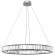 10135/800 Chrome Подвесной светильник LOFT IT Crystal ring