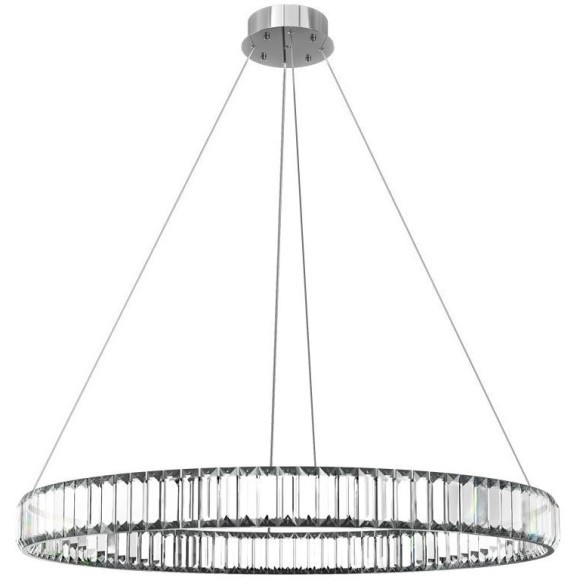 10135/800 Chrome Подвесной светильник LOFT IT Crystal ring