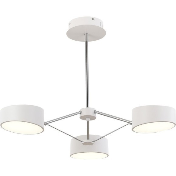 SLE6005-502-03 Светильник потолочный Белый, Хром/Белый LED 3*10W VALLE SLE6005-502-03 Светильник потолочный Белый, Хром/Белый LED 3*10W VALLE