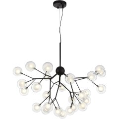 SL376.403.27 Светильник подвесной ST-Luce Черный/Прозрачный, Белый G4 LED 27*2W DEMELE SL376.403.27 Светильник подвесной ST-Luce Черный/Прозрачный, Белый G4 LED 27*2W DEMELE