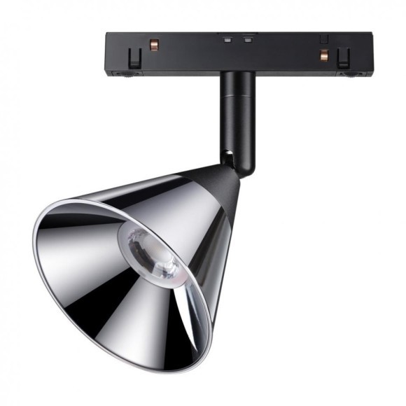 358397 Трековый светодиодный светильник Novotech Flum CRI90+ 4000К 800Лм 60° 10W